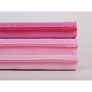 Sulankstomas gimnastikos čiužinys 180x60x5cm, pink 4