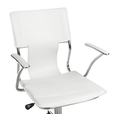 Офисный стул на колесиках CorpoComfort BX-2015 White 1
