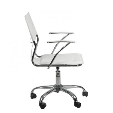 Офисный стул на колесиках CorpoComfort BX-2015 White 2