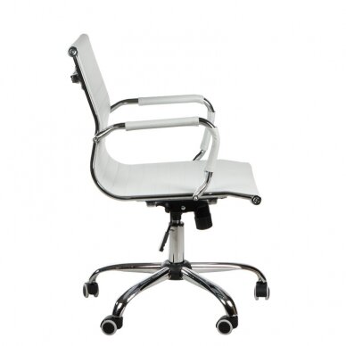 Krzesło biurowe na kółkach CorpoComfort BX-5855 White 2