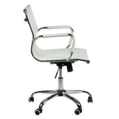 Biroja krēsls uz riteņiem CorpoComfort BX-5855 White 3