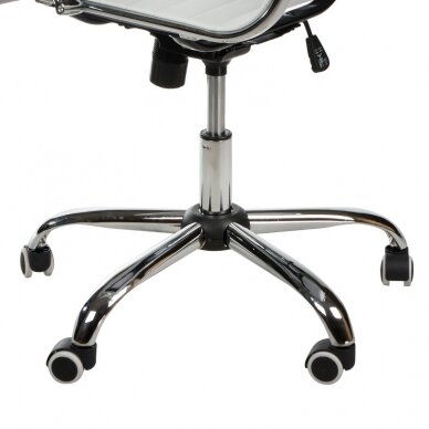 Biroja krēsls uz riteņiem CorpoComfort BX-5855 White 5