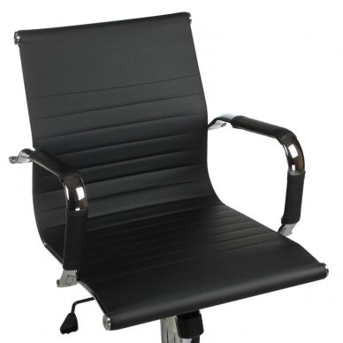 Biroja krēsls uz riteņiem CorpoComfort BX-5855 Black 1