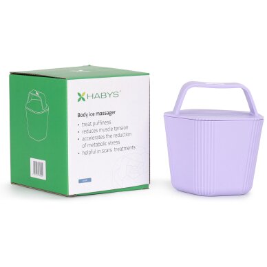 Silikoonist kehajäämassaaživahend L, lilla