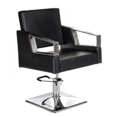 Frizieru krēsls PROFESSIONAL HAIRDRESSING CHAIR ARTURO VILNIUS BLACK