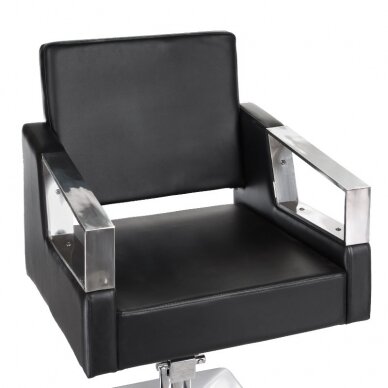 Frizieru krēsls PROFESSIONAL HAIRDRESSING CHAIR ARTURO VILNIUS BLACK 2