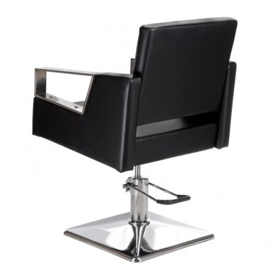Frizieru krēsls PROFESSIONAL HAIRDRESSING CHAIR ARTURO VILNIUS BLACK 4