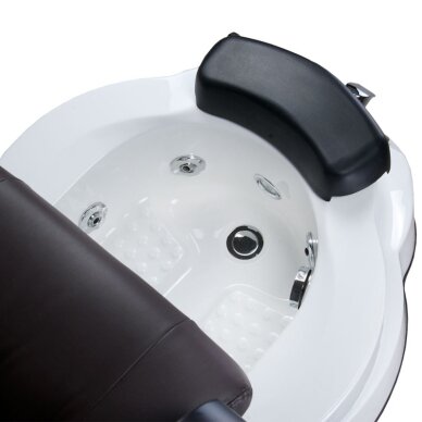 Pedikürestuhl mit Fußbad BR-3820D Brown 4 Pedikürestuhl mit Fußbad BR-3820D Brown 4