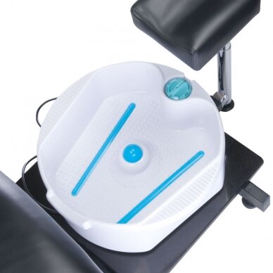 Pedicure chair with foot bath PEDICURE CHAIR SPA HYDRAULIC BLACK 3