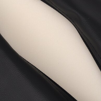 Pusapvalė masažo pagalvė K515 60x18x12 cm, juoda 2