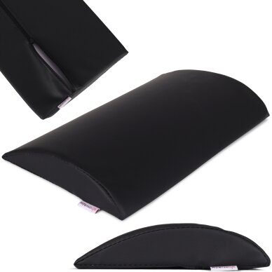 Pusloka jostasvietas masāžas spilvens K515 40x25x5 cm, melns Pusloka jostasvietas masāžas spilvens K515 40x25x5 cm, melns