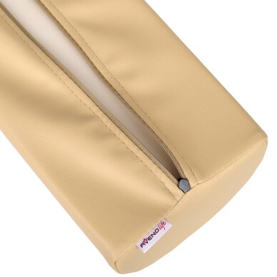 Pusapvalė masažo pagalvė Aveno Life K533 60x18x12 cm, beige 6 Pusapvalė masažo pagalvė Aveno Life K533 60x18x12 cm, beige 6