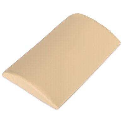 Poduszka do masażu lędźwiowego półkolista Aveno Life K533 40x25x5 cm, beżowa 4