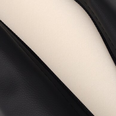 Pusapvalė masažo pagalvė K515 60x15x10 cm, juoda 3 Pusapvalė masažo pagalvė K515 60x15x10 cm, juoda 3