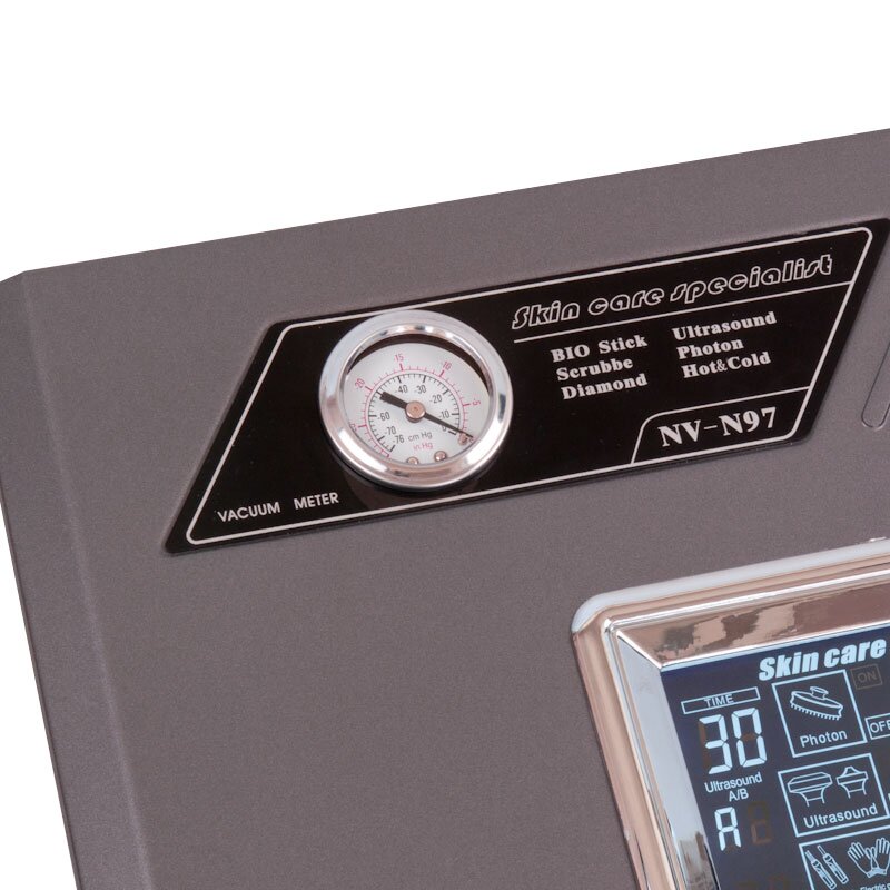 Mikrodermabrasionsgerät mit Sonophorese, Kavitationspeeling, Kälte - Wärme, BioLift und Photonentherapie 7in1 BN-N96 2