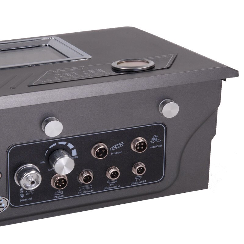 Mikrodermabrasionsgerät mit Sonophorese, Kavitationspeeling, Kälte - Wärme, BioLift und Photonentherapie 7in1 BN-N96 5