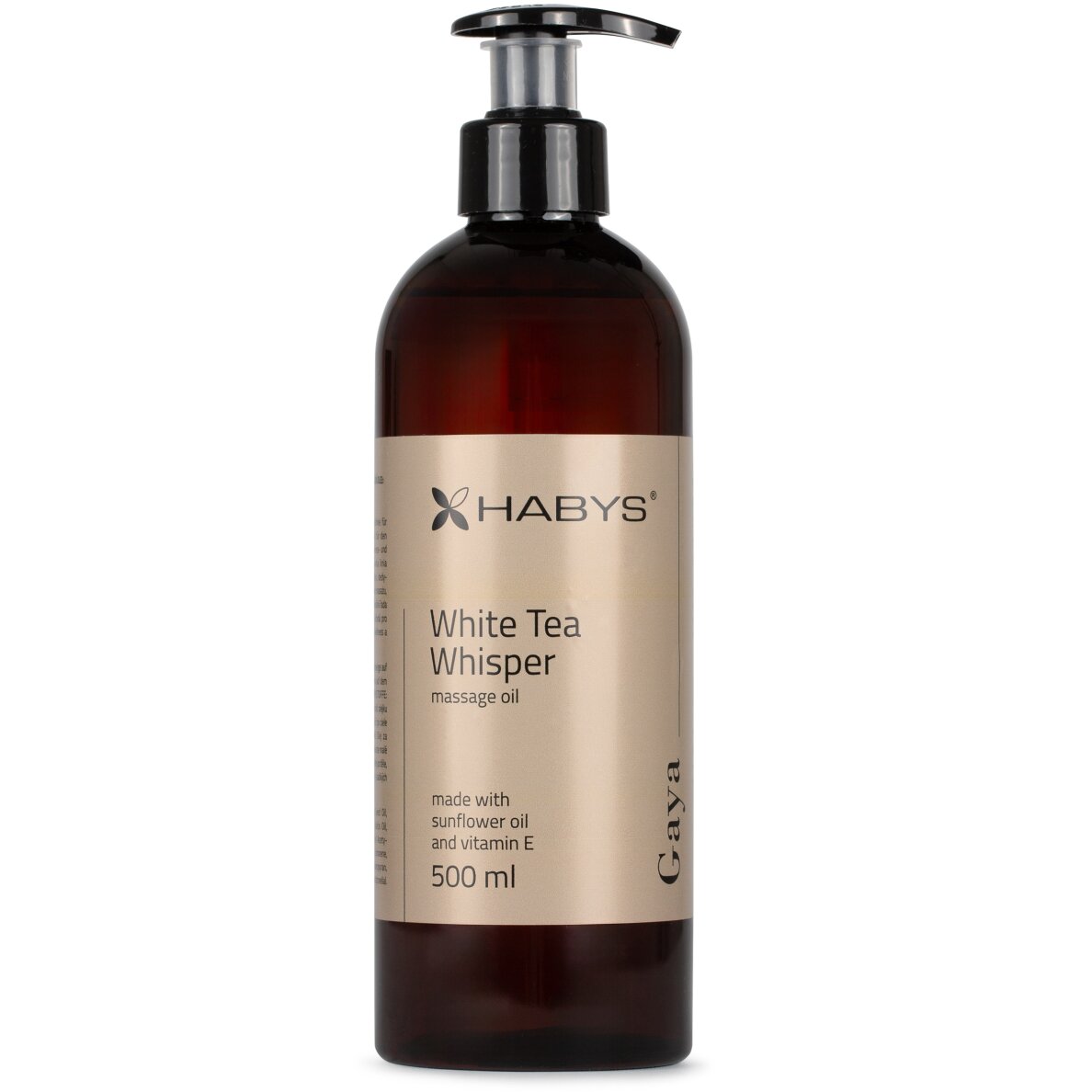 White tea massage oil, 500ml 2