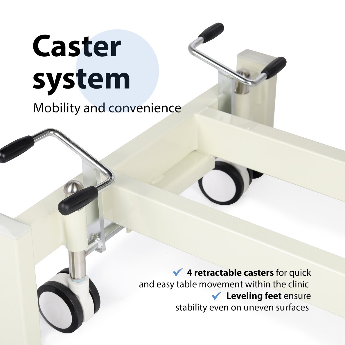 Stacjonarny stół do masażu hydraulicznego Ultima H2 PVC gray 4 Stacjonarny stół do masażu hydraulicznego Ultima H2 PVC gray 4