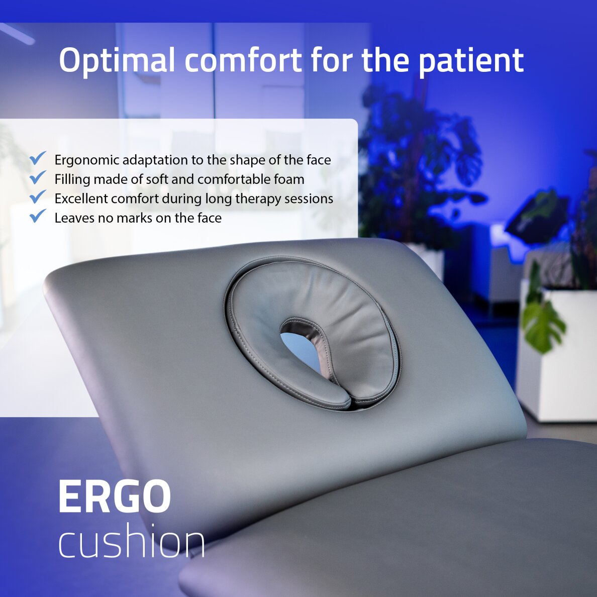 Elektrinis masažo procedūrų stalas Fortis 2 ERGO grey 2 Elektrinis masažo procedūrų stalas Fortis 2 ERGO grey 2