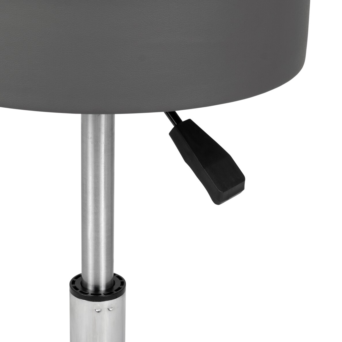 Beautician stool Mobi stool PVC gray 2 Beautician stool Mobi stool PVC gray 2