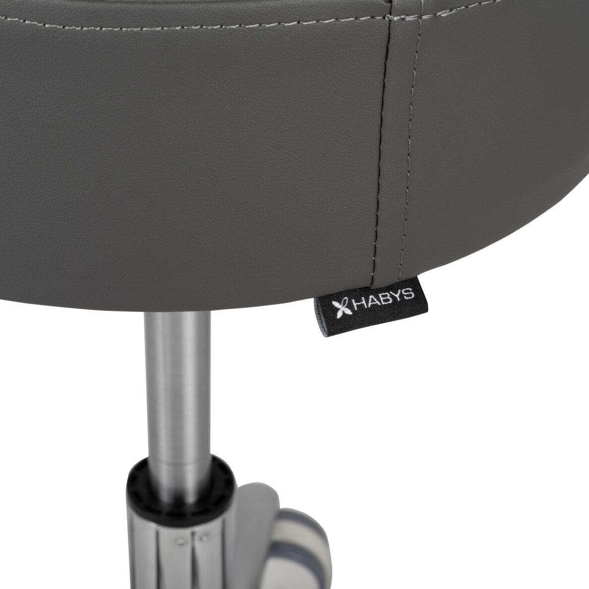 Beautician stool Mobi stool PVC gray 3 Beautician stool Mobi stool PVC gray 3