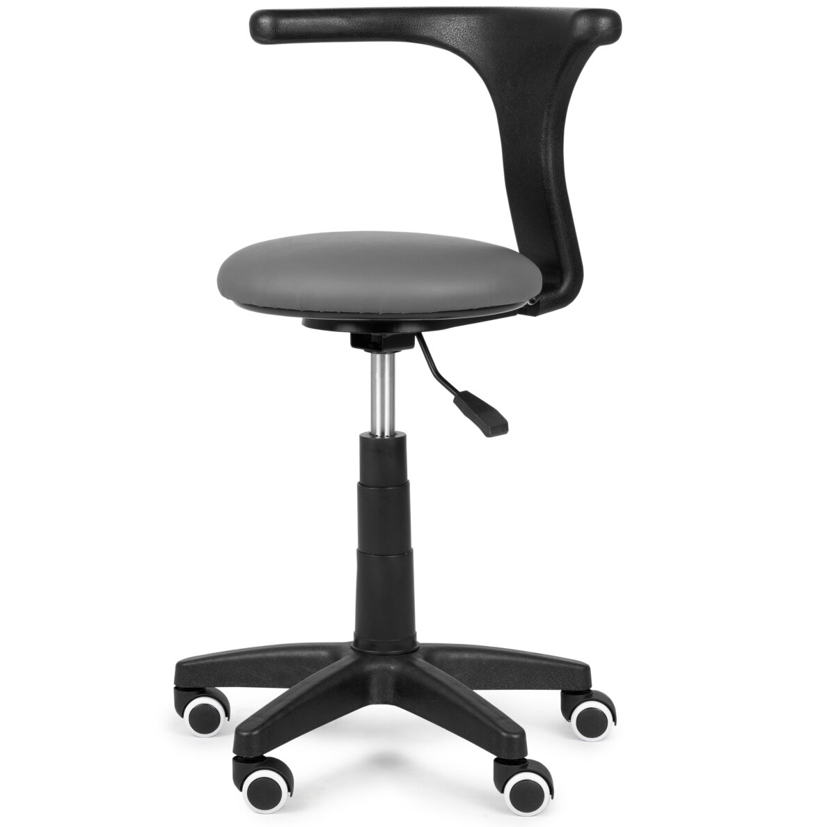 Kosmetologinė meistro kėdutė Tessa stool PVC gray