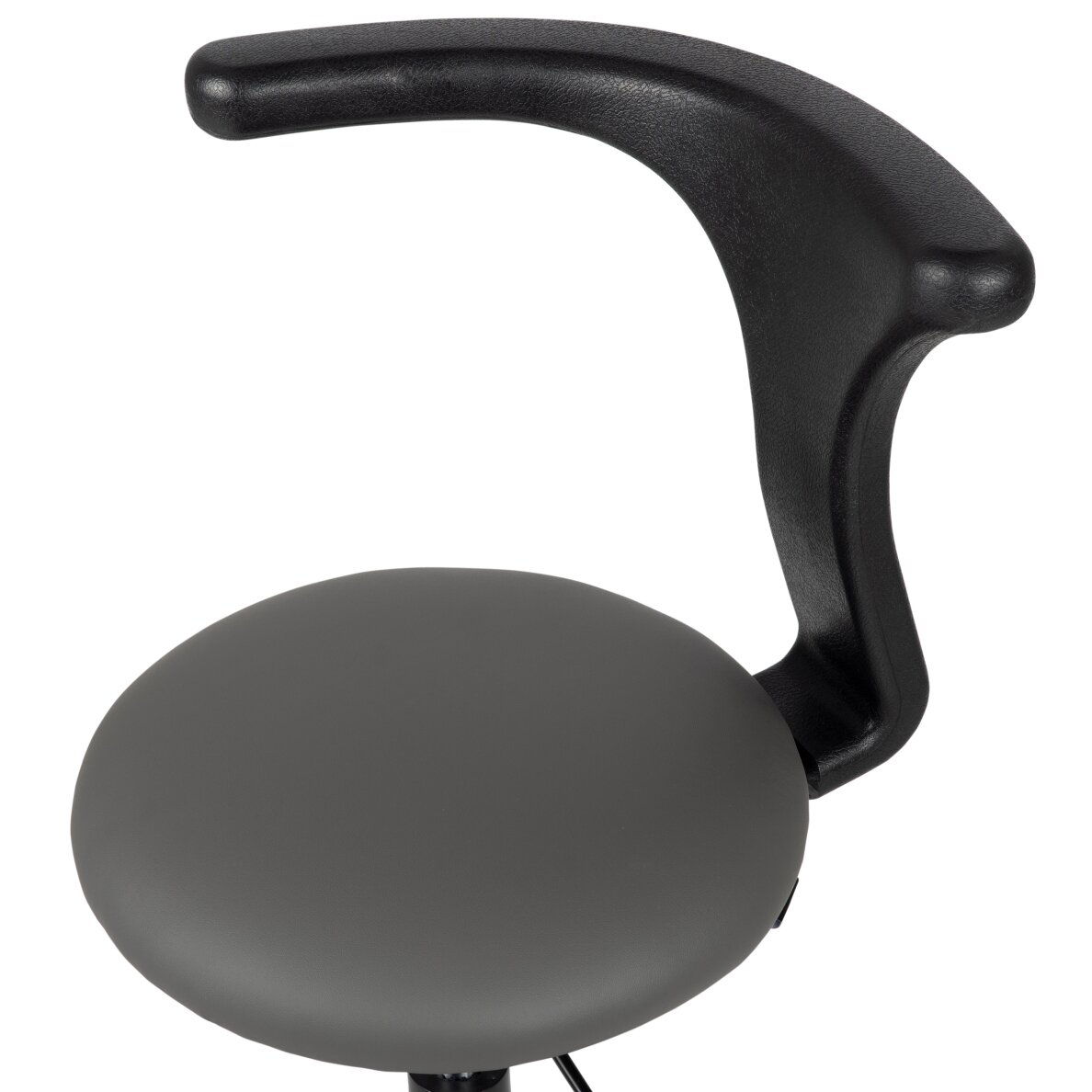 Kosmetologinė meistro kėdutė Tessa stool PVC gray 5