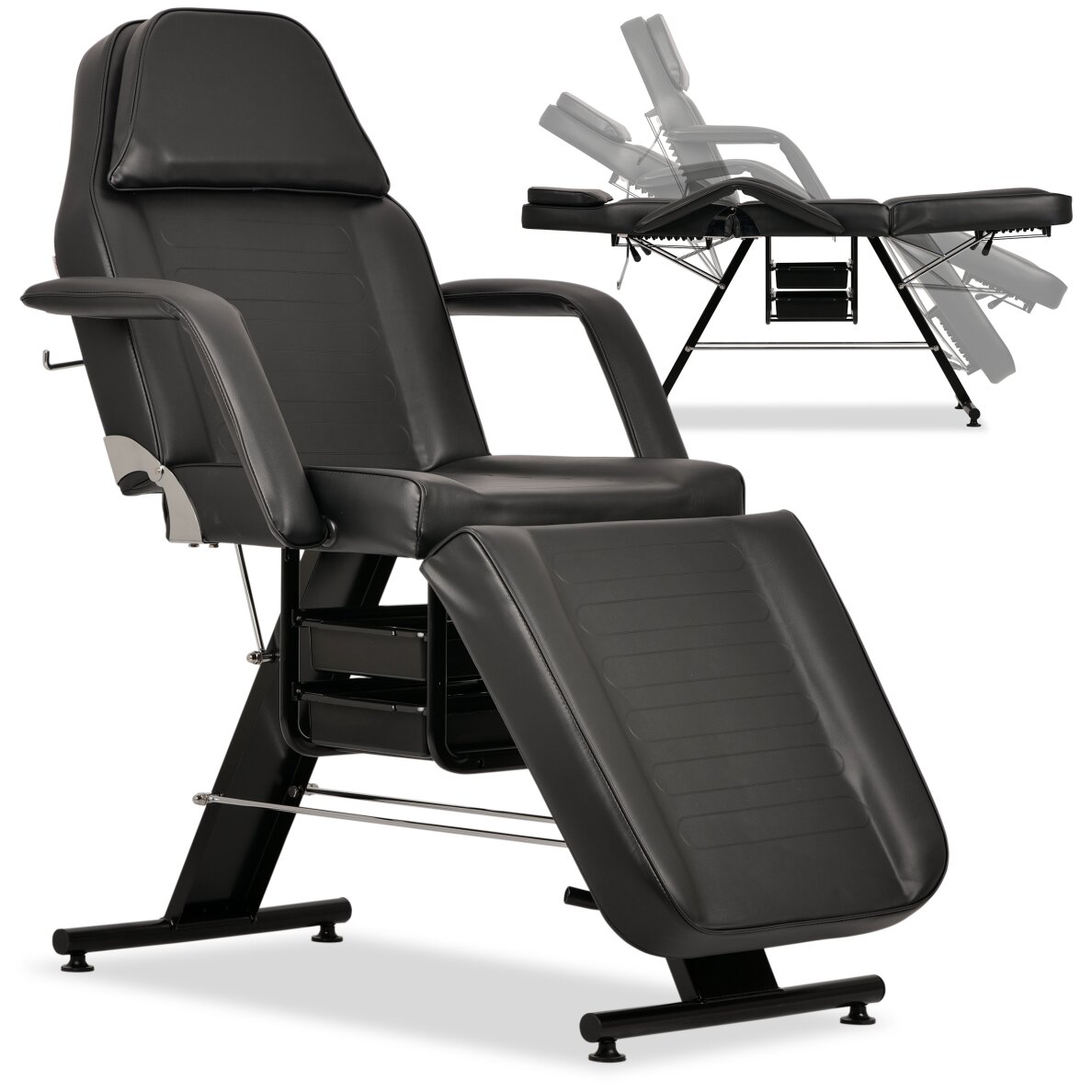 Beauty chair ARIA NERO Black