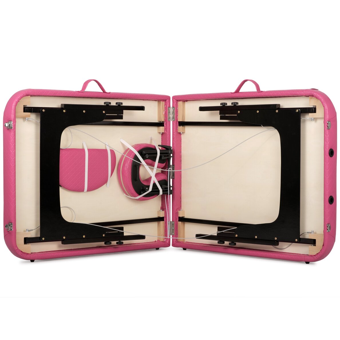 Folding massage table AvenoLife Estetic Blush 2 Pink 75 (Economy Line) 2 Folding massage table AvenoLife Estetic Blush 2 Pink 75 (Economy Line) 2