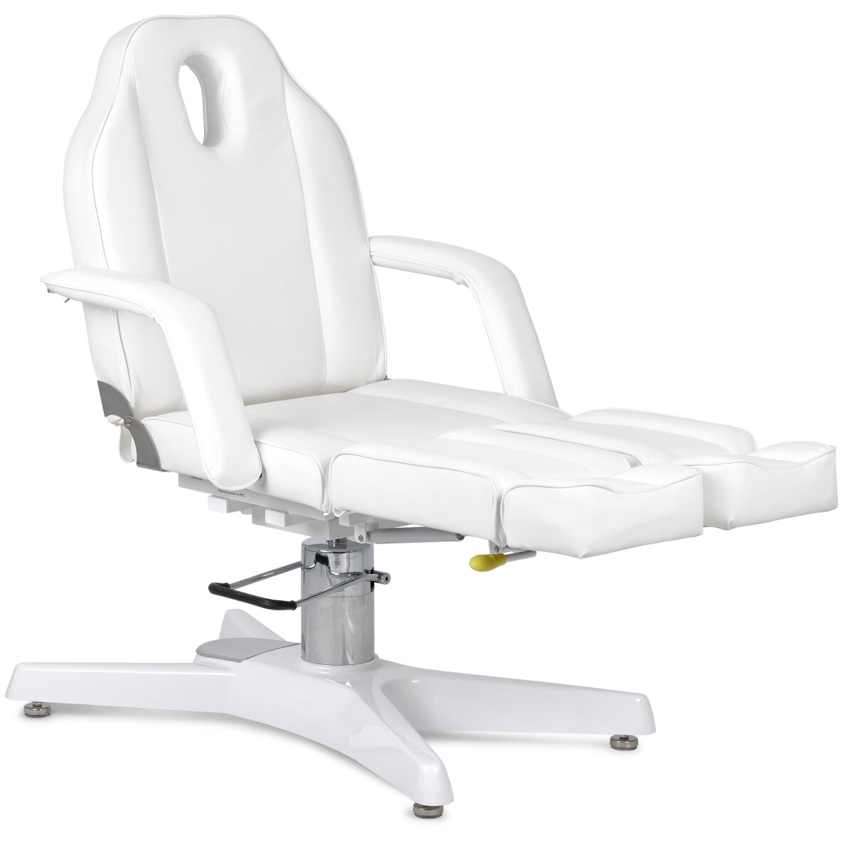 Fotel kosmetyczny MAX Bianco hydraulic with pneumatic adjustment 14 Fotel kosmetyczny MAX Bianco hydraulic with pneumatic adjustment 14