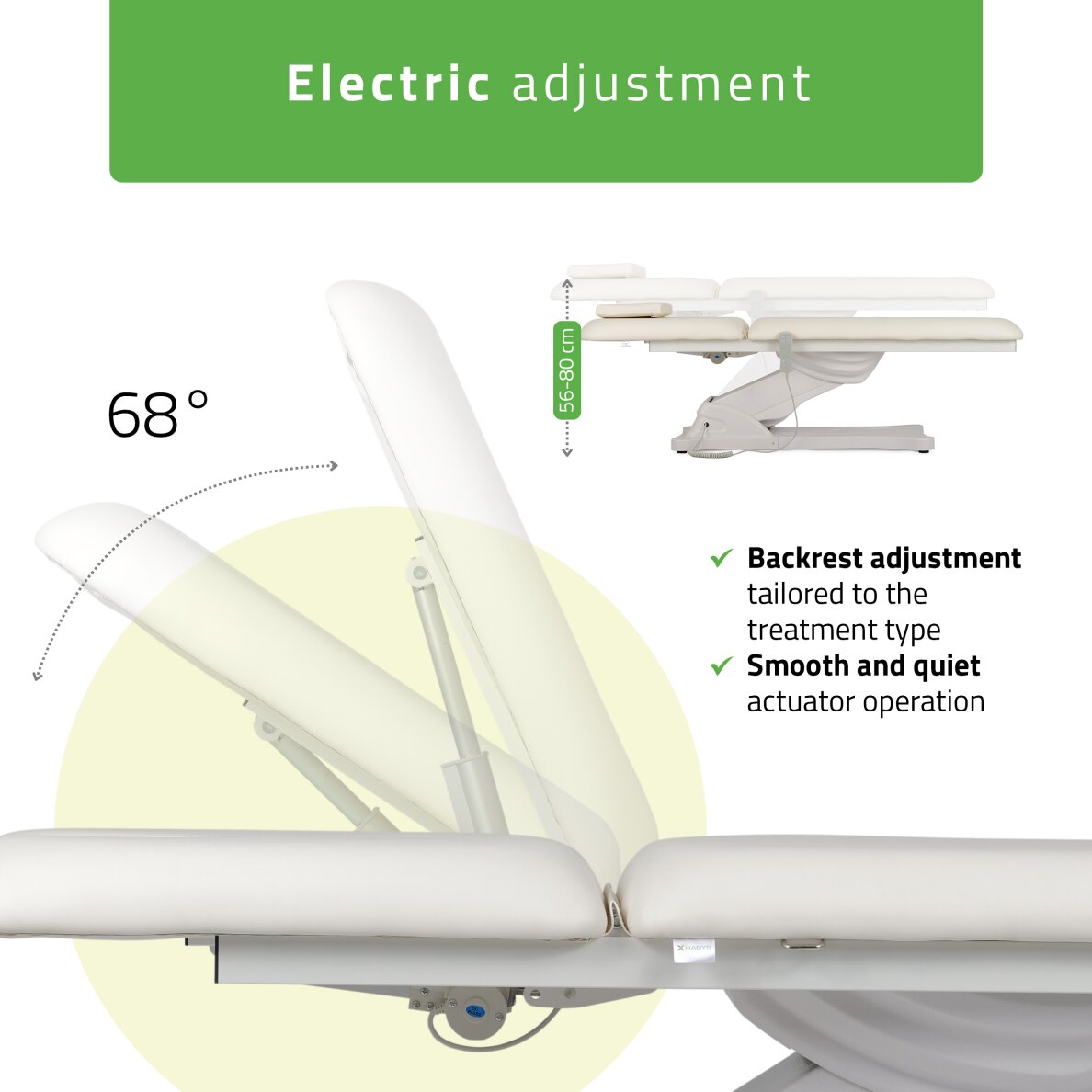 Электрический косметологический стол Camilla PRO 2 5