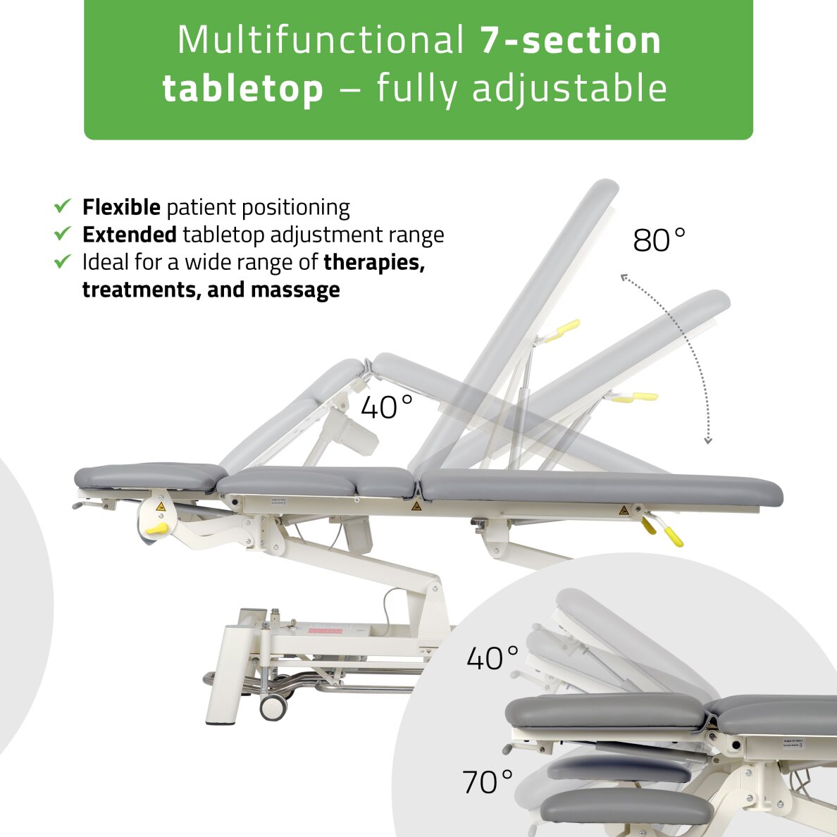 Elektriline kosmeetikalaud Proxima X7 Touch Core Grey 3 Elektriline kosmeetikalaud Proxima X7 Touch Core Grey 3