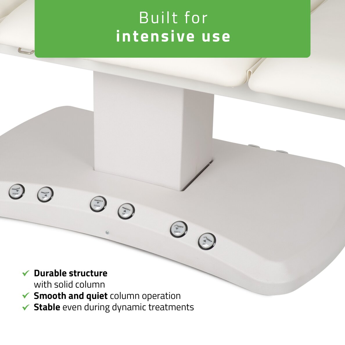 Elektrischer Kosmetikstuhl Serenity PRO 4 mit Heizfunktion 9