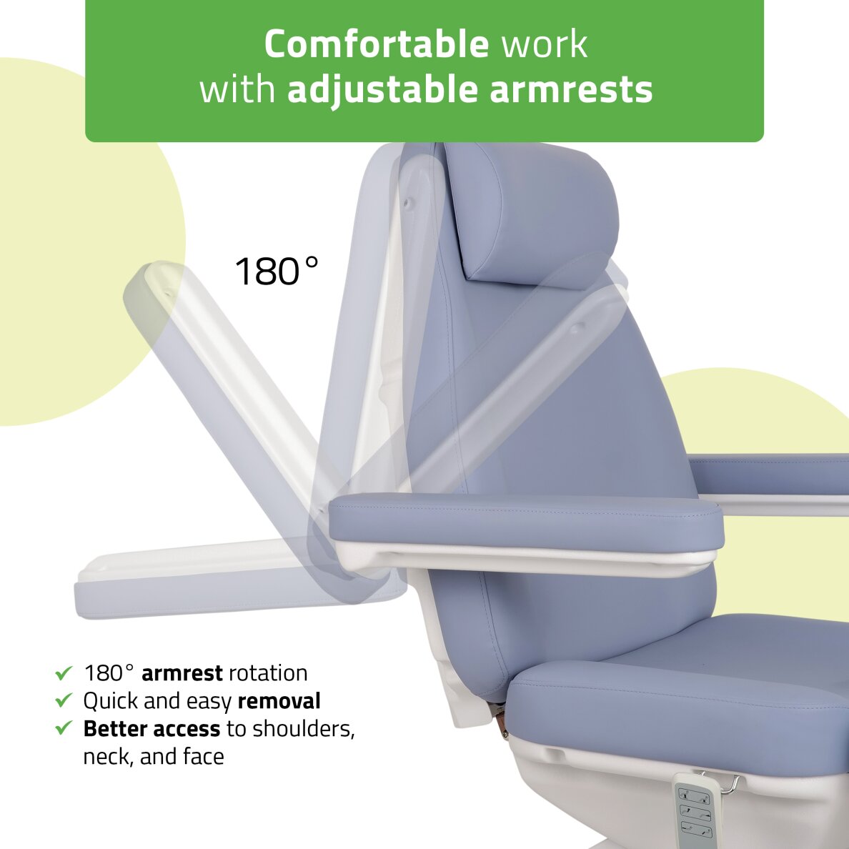 Cosmetology chair Elara PRO 4, Violet 5 Cosmetology chair Elara PRO 4, Violet 5