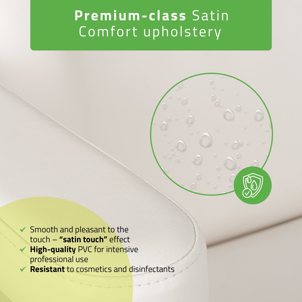 Kosmetikstuhl Elara PRO 6P, White 8 Kosmetikstuhl Elara PRO 6P, White 8