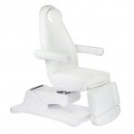 Kosmetologin tuoli MAZARO ELECTRIC ARMCHAIR 4 MOTOR WHITE