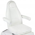 Kosmetologinis krėslas MAZARO ELECTRIC ARMCHAIR 4 MOTOR WHITE