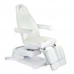 Cosmetology chair MAZARO ELECTRIC ARMCHAIR PEDI 3 MOTOR WHITE