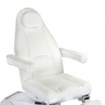 Kosmetoloģijas krēsls MAZARO ELECTRIC ARMCHAIR PEDI 3 MOTOR WHITE
