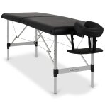 Klappbare Massageliege AvenoLife Nina 2 Black (Economy Line)