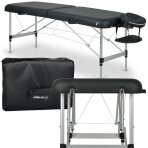 Sulankstomas masažo stalas AvenoLife Estetic Dark 2 Black 65 (Economy Line)