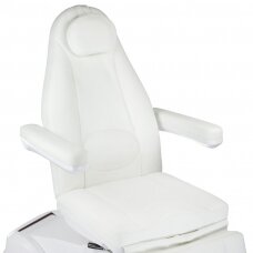 Kosmetologinis krėslas MAZARO ELECTRIC ARMCHAIR 3 MOTOR WHITE