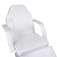 Kosmetologin tuoli HYDRAULIC ARMCHAIR WHITE