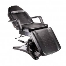 Kosmetoloģijas krēsls HYDRAULIC ARMCHAIR BLACK