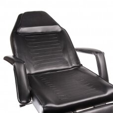 Cosmetology chair HYDRAULIC ARMCHAIR BLACK