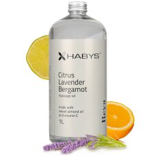 Citrus and lavender massage oil, 1000 ml