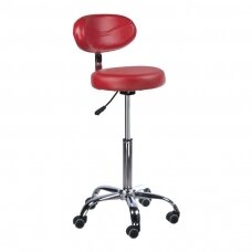 Kosmetologinė meistro kėdutė COSMETIC BEAUTY STOOL LEGO RED