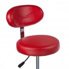Kosmetologinė meistro kėdutė COSMETIC BEAUTY STOOL LEGO RED