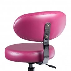 Kosmetologinė meistro kėdutė COSMETIC BEAUTY STOOL LEGO PINK