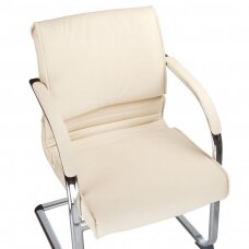 Konferenču krēsls CorpoComfort BX-3339B Cream
